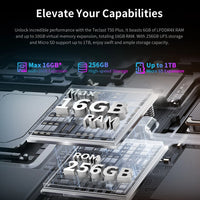 Teclast T50Plus 11" 2K 90Hz High Refresh Android 14 Tablet 6GB +256GB UNISOC T620 8000mAh Battery 8MP+13MP Camera 4G Tablets