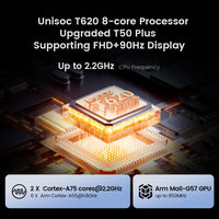 Teclast T50Plus 11" 2K 90Hz High Refresh Android 14 Tablet 6GB +256GB UNISOC T620 8000mAh Battery 8MP+13MP Camera 4G Tablets