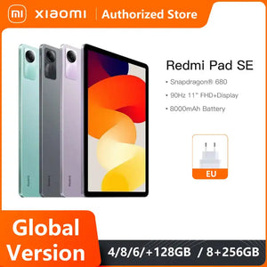 Xiaomi Redmi Pad SE Mi Tablet Global Version Snapdragon® 680 Quad speakers Dolby Atmos® 90Hz 11