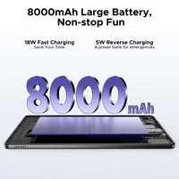 Doogee Tab G6+ 2 in 1 Tablet Pc Android 15 Gemini Ai Dual Speakers 8000Mah Battery 32Gb(8+24) Ram 256Gb Rom Widevine L1 4g Lte