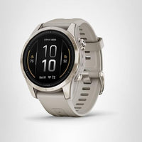 Garmin epix Pro (Gen 2) Sapphire Edition, 42mm, High Performance Smartwatch, Advanced Training Technology, Built-in Flashlight, Light Sand
