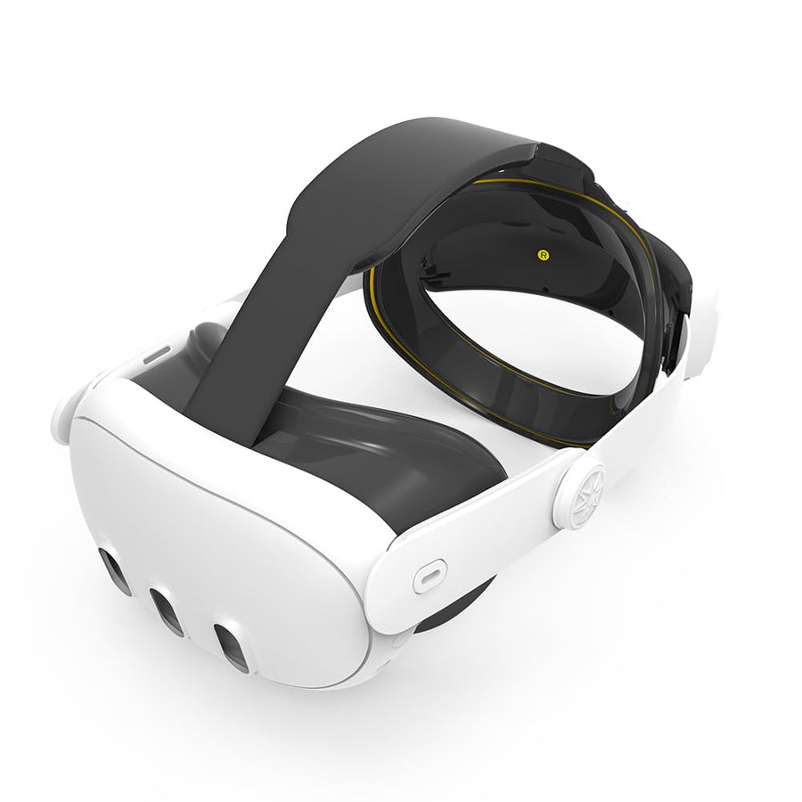Elite Head Strap for Meta Quest 3/3S with 12000mAh Built-in Rechargeable Battery Pack, RGB Light Design