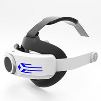 Elite Head Strap for Meta Quest 3/3S with 12000mAh Built-in Rechargeable Battery Pack, RGB Light Design