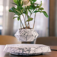 KIYOMING Floating Plant Pot Planter Suspension Air Bonsai Pot Flower Pot Levitating Plant Pot for Home Office