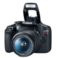 Canon EOS Rebel T7 DSLR Camera|2 Lens Kit with EF18-55mm + EF 75-300mm Lens, Black