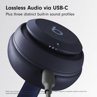 Beats Studio Pro - Premium Wireless Over-Ear Headphones- Up to 40-Hour Battery Life, Active Noise Cancelling, USB-C Lossless Audio, Apple & Android Compatible - Navy