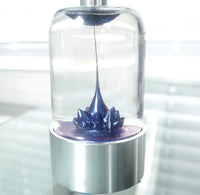 Spike Blue Colored Ferrofluid in a Bottle Magnetic Liquid Sculpture Educational Display Executive Desk Display with 7ml of Lab Quality Ferrofluid