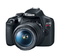 Canon EOS Rebel T7 DSLR Camera|2 Lens Kit with EF18-55mm + EF 75-300mm Lens, Black