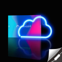 Lumoonosity Lightning Bolt Neon Signs, USB Powered Led Lightning Bolt Light with On/Off Switch, Lightning Neon Sign for Wall Decor, Hanging Led Signs, Neon Lights for Bedroom, Gaming Room Setup