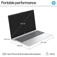 HP 15.6" Business Laptop, Free Microsoft Office 2024 Lifetime License, Copilot AI Chat, HD Touchscreen Display, Intel 6-Core i3-1215U 4.4 GHz, 16GB RAM, 1TB SSD, Long Battery Life, Windows 11 Pro