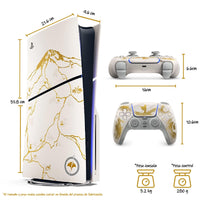 PlayStation®5 Console – Ghost of Yōtei Gold Limited Edition Bundle (slim)