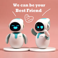 ENERGIZE LAB Eilik – Cute Robot Pets for Kids and Adults, Your Perfect Interactive Companion at Home or Workspace, Unique Gifts for Girls & Boys.