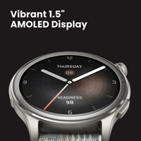 Amazfit Balance Smart Watch 46mm with Fitness Tracker, Body Composition & Health Analysis, Sleep Recovery, GPS, Amazon Alexa Built-in, Bluetooth Calling, Fitness Watch for Android iPhone, Black
