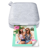 HP Sprocket Portable Photo Printer (2nd Edition) – Instantly print 2x3" sticky-backed photos from your phone – [Luna Pearl] [1AS85A]