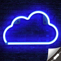 Lumoonosity Lightning Bolt Neon Signs, USB Powered Led Lightning Bolt Light with On/Off Switch, Lightning Neon Sign for Wall Decor, Hanging Led Signs, Neon Lights for Bedroom, Gaming Room Setup