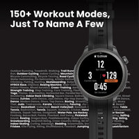 Amazfit Balance Smart Watch 46mm with Fitness Tracker, Body Composition & Health Analysis, Sleep Recovery, GPS, Amazon Alexa Built-in, Bluetooth Calling, Fitness Watch for Android iPhone, Black