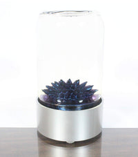 Spike Blue Colored Ferrofluid in a Bottle Magnetic Liquid Sculpture Educational Display Executive Desk Display with 7ml of Lab Quality Ferrofluid