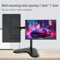 Anmite 16-Inch Portable Touch Monitor 1200P HDR 16:10 Low Blue Light For XBox PS4 / 5 Switch Cell Phone PC Loptop Extension