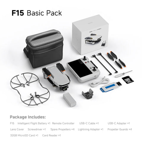 New F15 Drone GPS Brushless Motor 8K HD Professional 5G WIFI Quadcopter 3-Axis Gimbal UAV 5.5 Inch Touch Screen RC Drone 4DRC