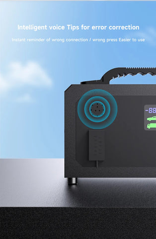 12V 24V Portable Lithium Jump Starter 6000A,Car Battery Booster,USB-C Powerbank Charger,For up to 20L Gas and 16L Diesel Engines