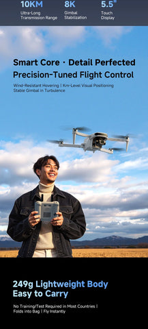 New F15 Drone GPS Brushless Motor 8K HD Professional 5G WIFI Quadcopter 3-Axis Gimbal UAV 5.5 Inch Touch Screen RC Drone 4DRC