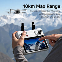 New F15 Drone GPS Brushless Motor 8K HD Professional 5G WIFI Quadcopter 3-Axis Gimbal UAV 5.5 Inch Touch Screen RC Drone 4DRC