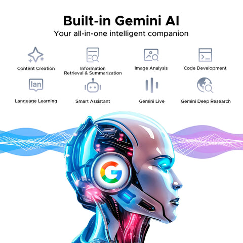 Doogee Tab E3+ 2 in 1 Tablet Pc Gemini Ai 12