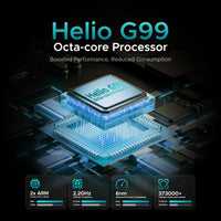 DOOGEE T40 Pro Tablet 12  20GB(8 + 12) 512GB Android 14 Helio G99 6nm 10800mAh 18W Charge Quad Speaker 7.6mm ultra-thin