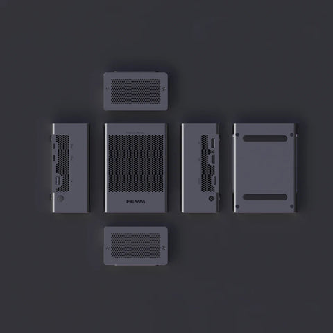 FEVM FNGT5 PRO 8GB 4060  RTX4080M 12GB RTX4090M 16GB Max 150W Mini Graphics Dock OCulink 64Gbps Thunderbolt 5 For Mini PC laptop