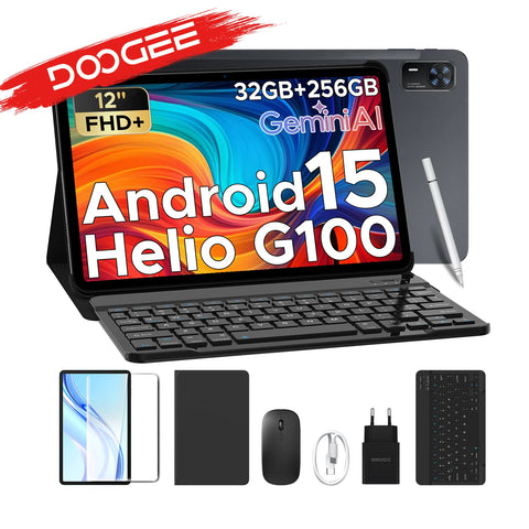 Doogee Tab E3+ 2 in 1 Tablet Pc Gemini Ai 12