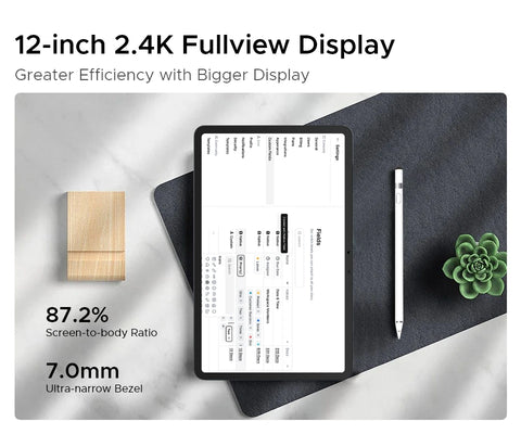 DOOGEE T40 Pro Tablet 12  20GB(8 + 12) 512GB Android 14 Helio G99 6nm 10800mAh 18W Charge Quad Speaker 7.6mm ultra-thin