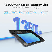 Global Version DOOGEE Tab E3 Max Tablet PC Android 15 Gemini AI 14'' 2.1K Screen 8GB RAM 256GB 13500mAh Large Battery Smart Pad