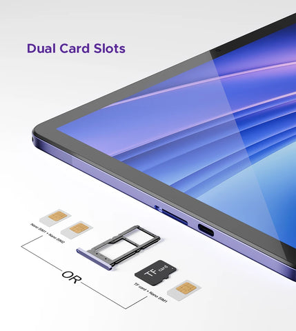 Doogee Tab G6+ 2 in 1 Tablet Pc Android 15 Gemini Ai Dual Speakers 8000Mah Battery 32Gb(8+24) Ram 256Gb Rom Widevine L1 4g Lte