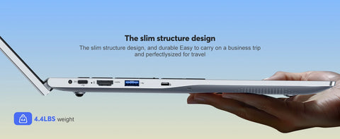 ACEMAGIC 17.3inch Laptop with High Performance Quad Core-12th Alder Lake N97 Laptop Computer Spacious Storage 16GB RAM 512GB ROM