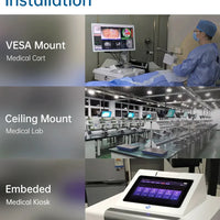 15.6/17.3/18.5 Inch All In One Touch Panel Industrial Pc Android 11 Window 10 Hdmi Wall Mount Touchscreen Waterproof Monitor