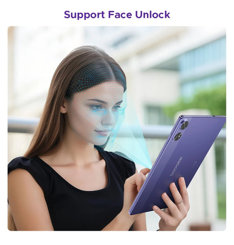 Doogee Tab G6+ 2 in 1 Tablet Pc Android 15 Gemini Ai Dual Speakers 8000Mah Battery 32Gb(8+24) Ram 256Gb Rom Widevine L1 4g Lte