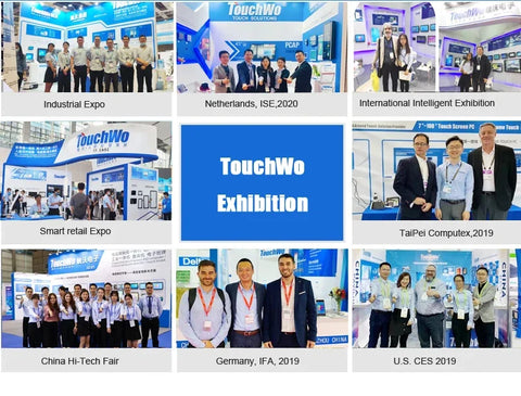 8~21.5 inch Touch Industrial Screen IP65 Front Waterproof, All in One Industrial Embedded Panel PC PCAP TouchScreen Monitor