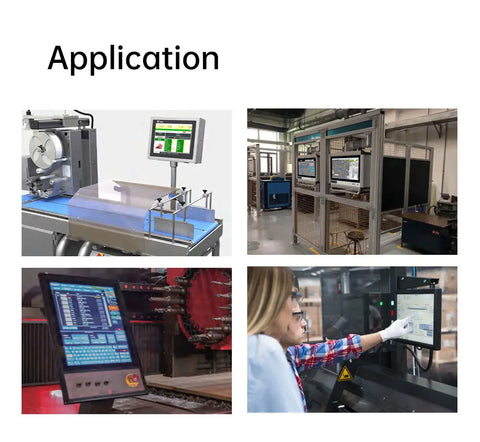 8~21.5 inch Touch Industrial Screen IP65 Front Waterproof, All in One Industrial Embedded Panel PC PCAP TouchScreen Monitor