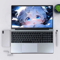 Portable Laptop 15.6inch Intel Celeron N5095 16GB RAM 1TB SSD DDR4 Windows 11 Pro Camera Fingerprint Backlit Keypad Computer PC