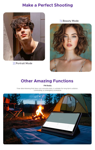 Doogee Tab G6+ 2 in 1 Tablet Pc Android 15 Gemini Ai Dual Speakers 8000Mah Battery 32Gb(8+24) Ram 256Gb Rom Widevine L1 4g Lte