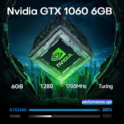 Xiaman 16 inch Gaming Laptop intel Core i7-6700HQ GTX 1060 IPS 1920*1200 Notebook PC 16GB RAM 1TB SSD Windows 11 Laptop Computer