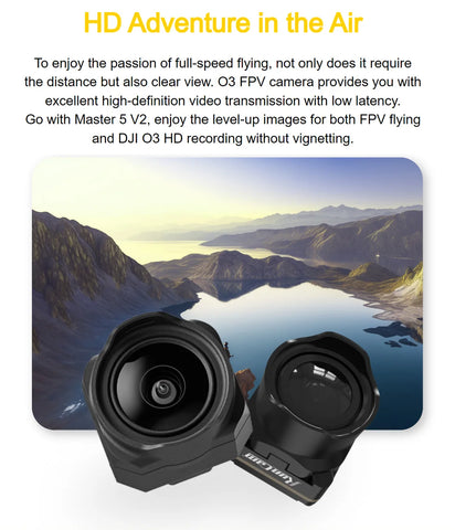 SpeedyBee Master 5 V2 FPV 5 inch Freestyle Drone HD O3 Air Unit with SpeedyBee F405 V3 Stack 2306 1900KV 6S Motor RC Quadcopter