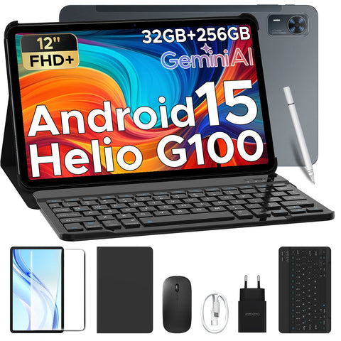 Doogee Tab E3+ 2 in 1 Tablet Pc Gemini Ai 12