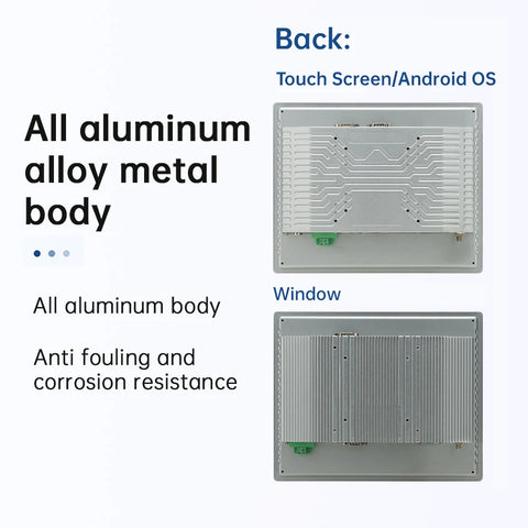 8~21.5 inch Touch Industrial Screen IP65 Front Waterproof, All in One Industrial Embedded Panel PC PCAP TouchScreen Monitor