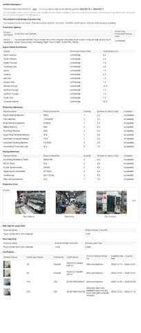 15.6/17.3/18.5 Inch All In One Touch Panel Industrial Pc Android 11 Window 10 Hdmi Wall Mount Touchscreen Waterproof Monitor