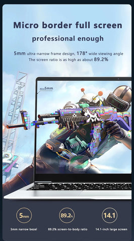 NEW Intel Core i7-7500U laptop 12GB RAM 1/2TB SSD Portable laptops  14.1-inch  Windows 11 Por  Notebook computer  Office Gaming