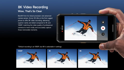 Ulefone Armor 28 Ultra 5G AI Thermal Imaging Rugged Phone Dimensity 9300+ 1TB ROM 32GB RAM Android Smartphone AMOLED Mobile