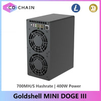Wifi Support Goldshell Mini Doge III LTC&Doge Coin Miner 700MH/S 400W Dogecoin Miner LTC Miner Goldshell DOGE Miner Mini doge 3