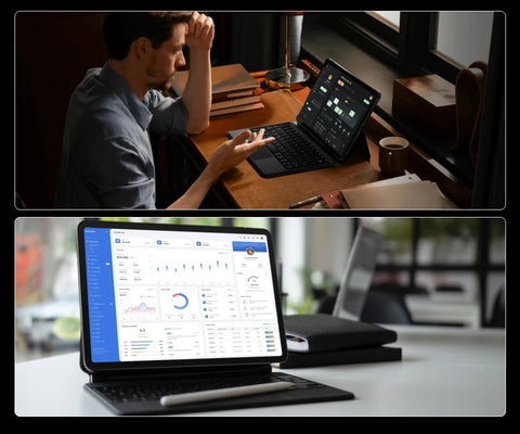 DOOGEE T40 Pro Tablet 12  20GB(8 + 12) 512GB Android 14 Helio G99 6nm 10800mAh 18W Charge Quad Speaker 7.6mm ultra-thin