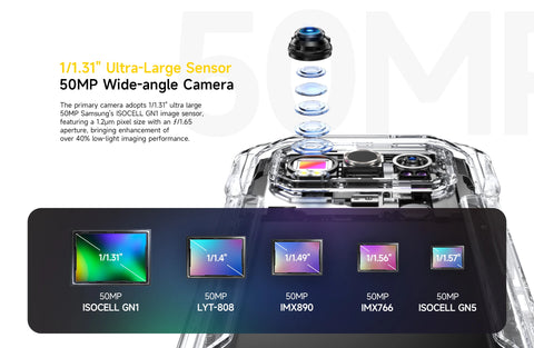 【NEW 2024】 Ulefone Armor 27T 4G 10600mAh Rugged Phone Android 14 Smartphone 24GB +256GB  6.78